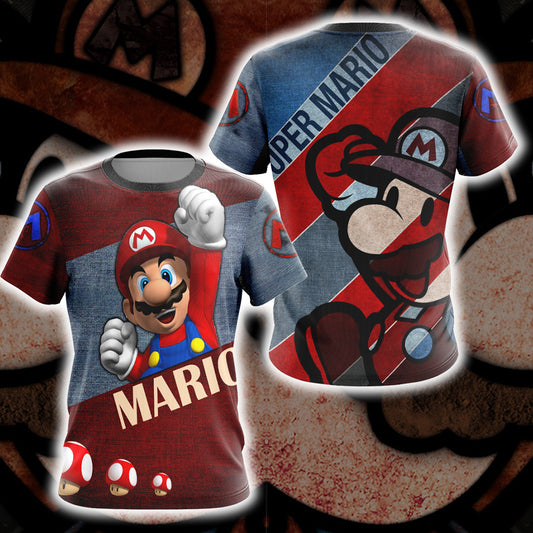 Mario New Style Unisex 3D T-shirt T-shirt