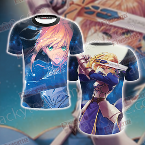 Fate/Stay Night Saber 3D T-shirt