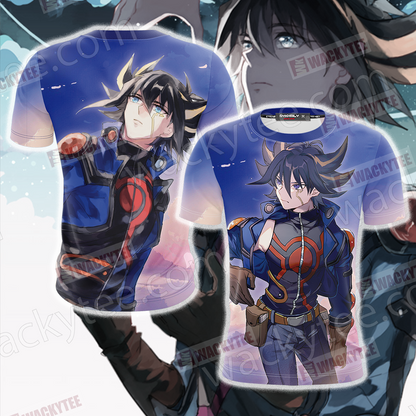 Yu-Gi-Oh! Fudo Yusei New Unisex 3D T-shirt