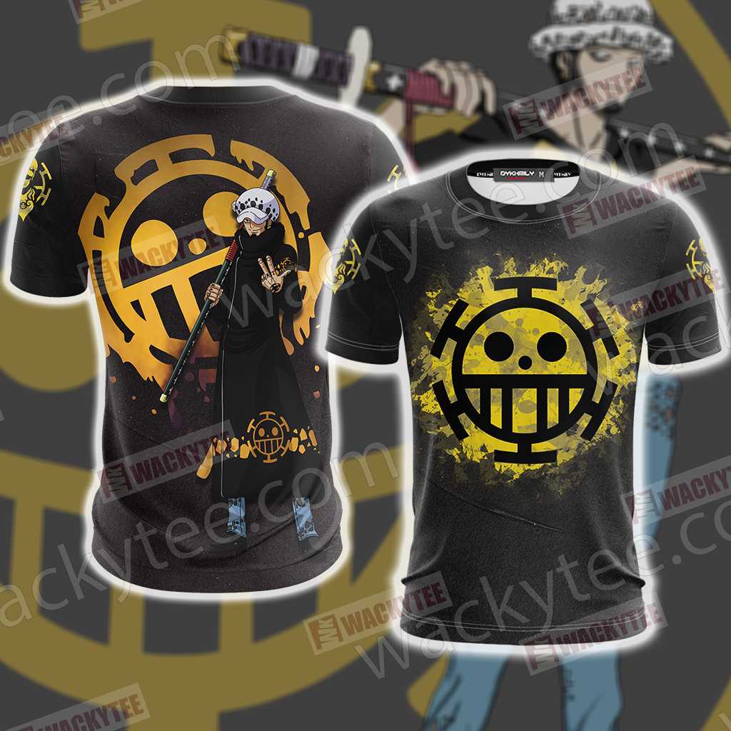 One Piece Trafalgar D. Water Law Unisex 3D T-shirt T-shirt