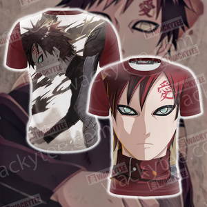 Naruto Gaara New Unisex 3D T-shirt