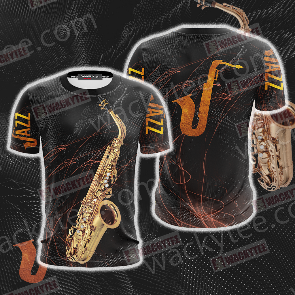 Jazz Unisex 3D T-shirt