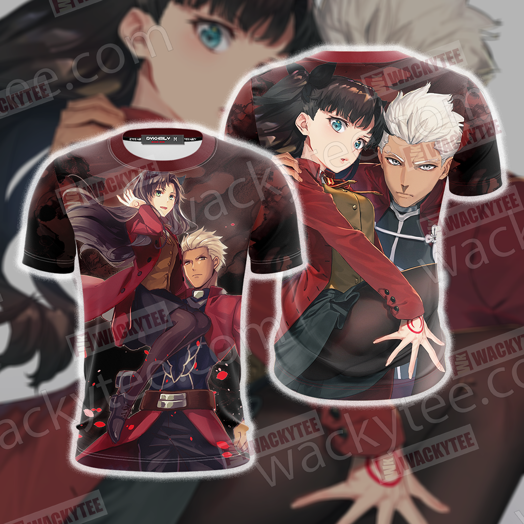 Fate/ Stay Night - Blade And Rin Unisex 3D T-shirt T-shirt