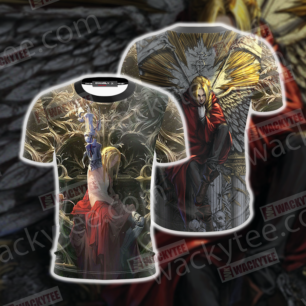 Fullmetal Alchemist Edward Elric Unisex 3D T-shirt T-shirt