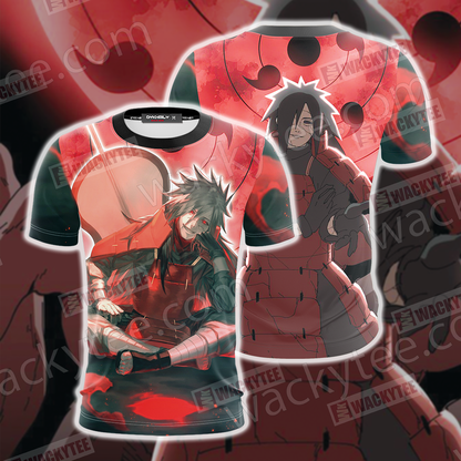 Naruto Uchiha Madara 3D T-shirt T-shirt