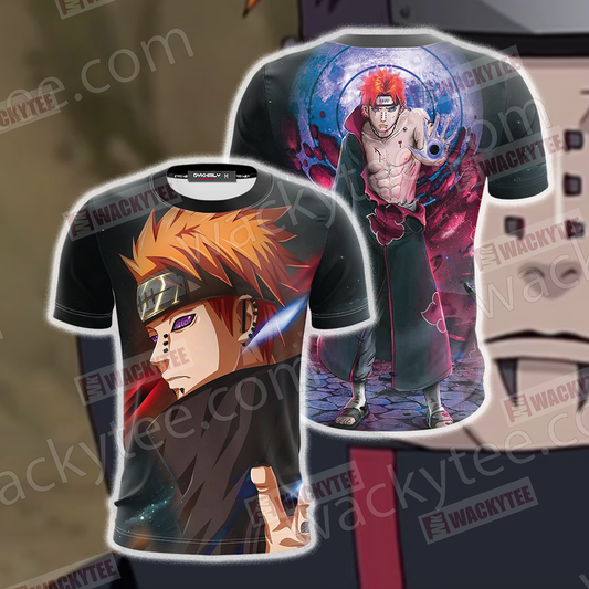 Naruto Pain 3D T-shirt