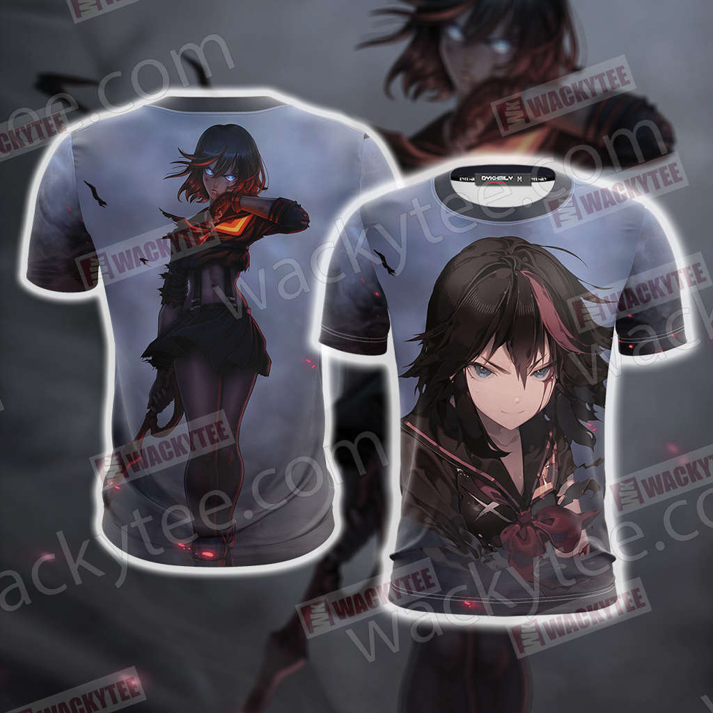 Kill La Kill Matoi Ryuko Unisex 3D T-shirt T-shirt