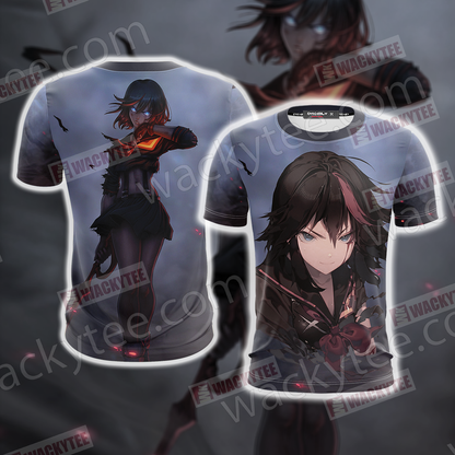 Kill La Kill Matoi Ryuko Unisex 3D T-shirt T-shirt