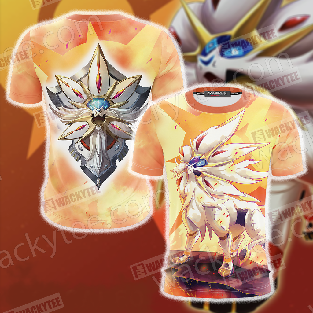 Pokemon Solgaleo Unisex 3D T-shirt T-shirt