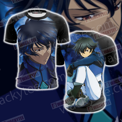 Mobile Suit Gundam Setsuna F. Seiei 3D T-shirt T-shirt