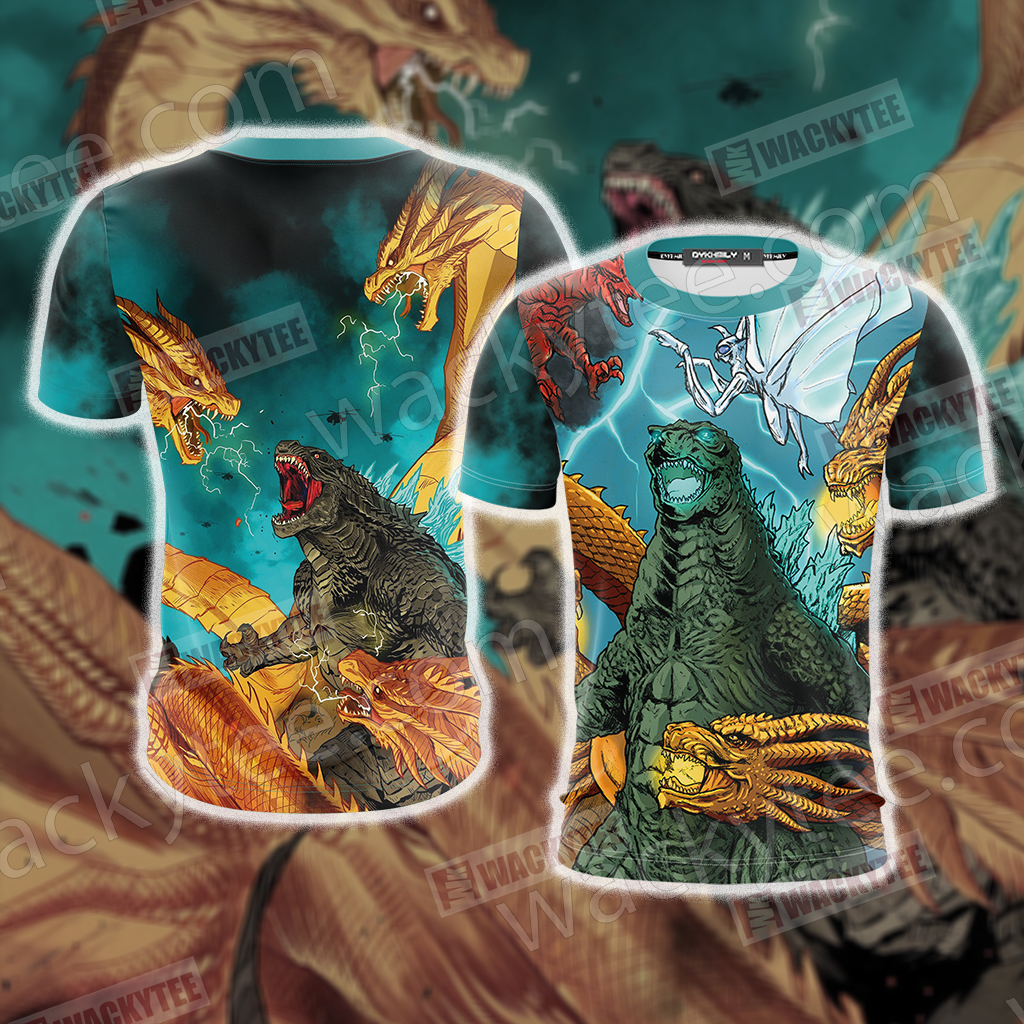 Godzilla King Of The Monsters New Look Unisex 3D T-shirt