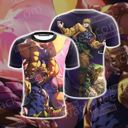 Jojo’s Bizarre Adventure Dio Brando And The World 3D T-shirt T-shirt