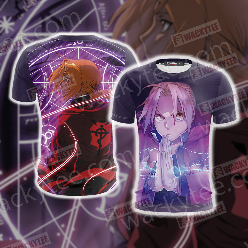 Fullmetal Alchemist: Brotherhood - Edward Elric 3D T-shirt T-shirt
