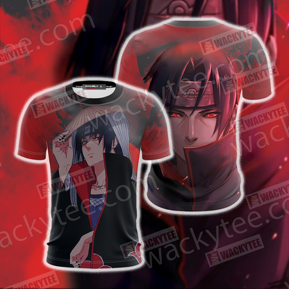 Naruto Uchiha Itachi New Look 3D T-shirt T-shirt