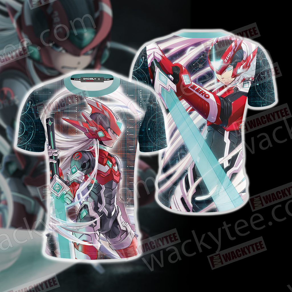 Mega Man - Rockman Zero Unisex 3D T-shirt