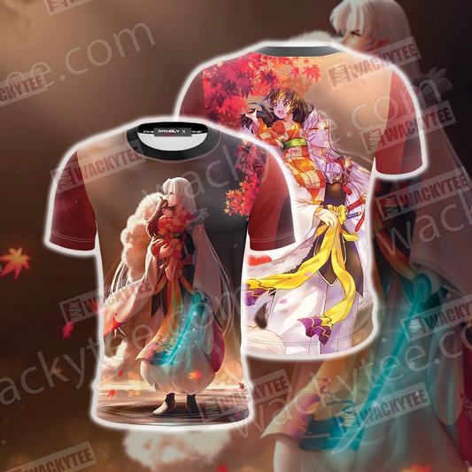 Inuyasha Sesshomaru And Rin 3D T-shirt