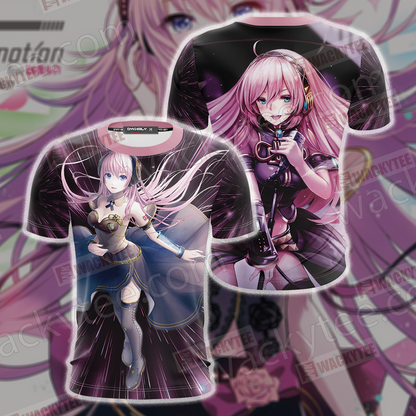 Megurine Luka New Look 3D T-shirt T-shirt