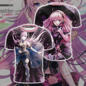 Megurine Luka New Look 3D T-shirt