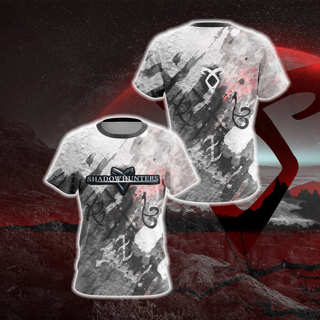 Shadowhunter Version TV Show Unisex 3D T-shirt T-shirt