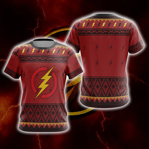 The Flash Knitting Style Unisex 3D T-shirt