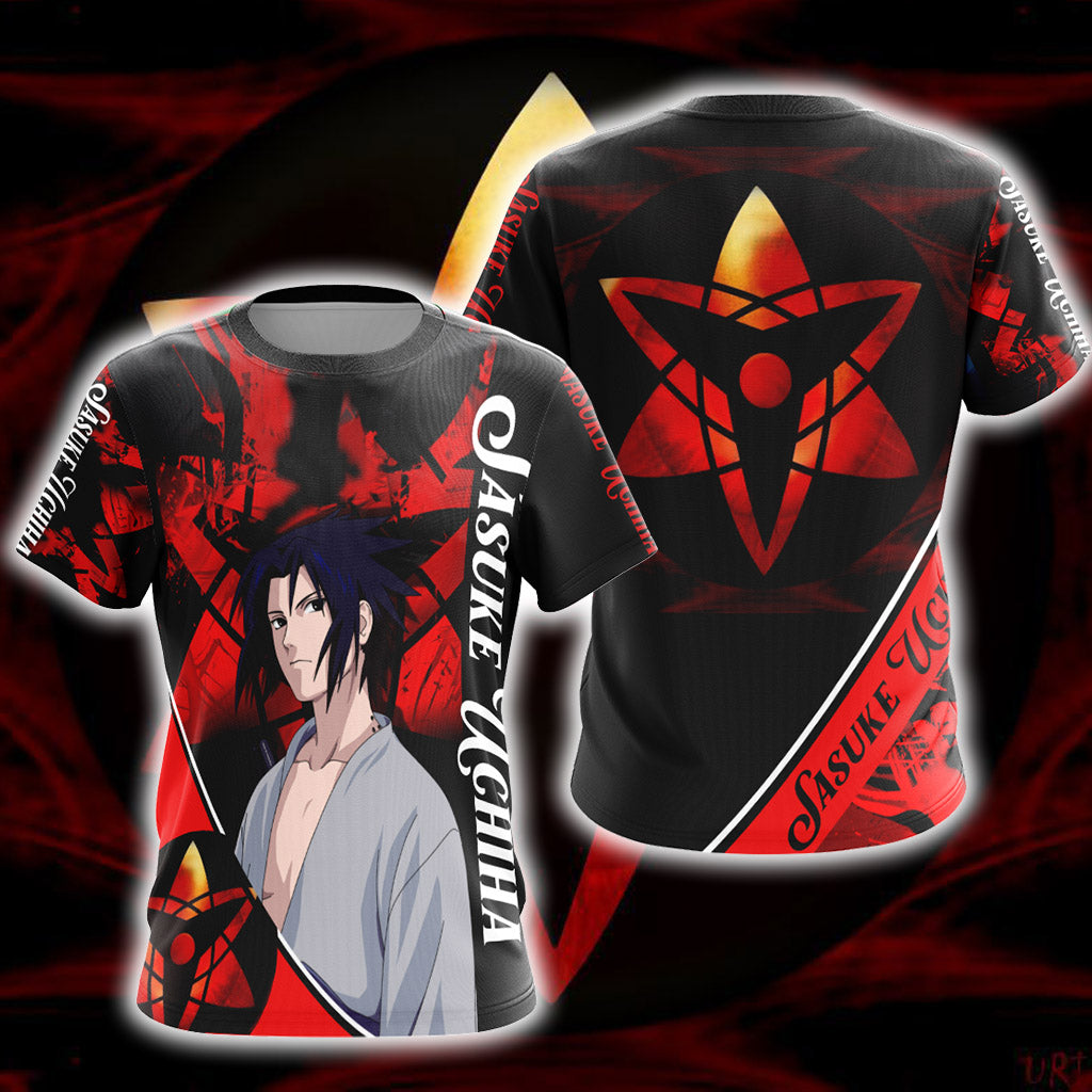 Naruto - Sasuke Uchiha New Style Unisex 3D T-shirt T-shirt