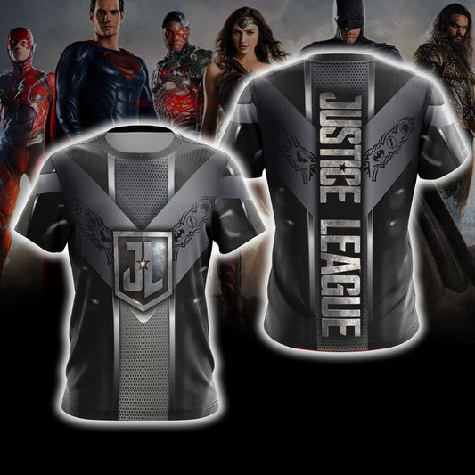 Justice League Unisex 3D T-shirt