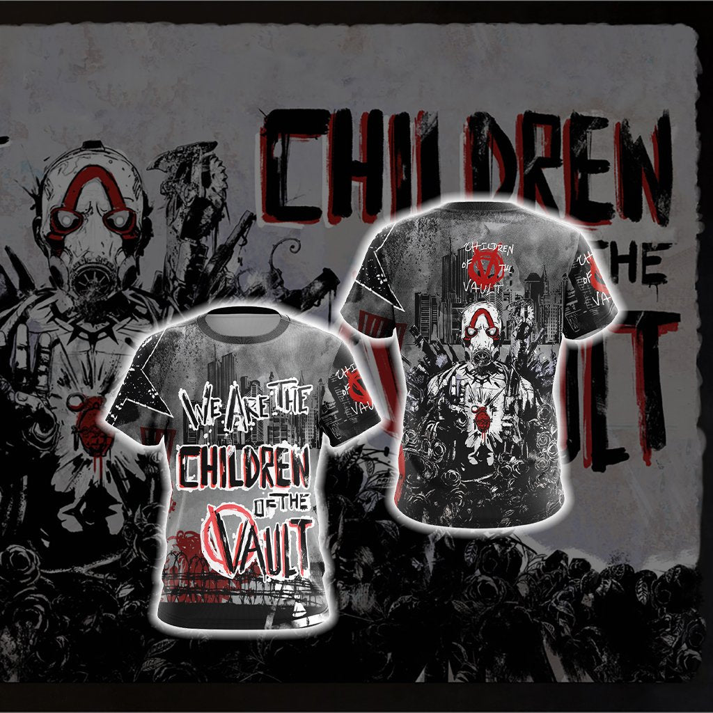 Borderlands - Children Of The Vault Unisex 3D T-shirt T-shirt