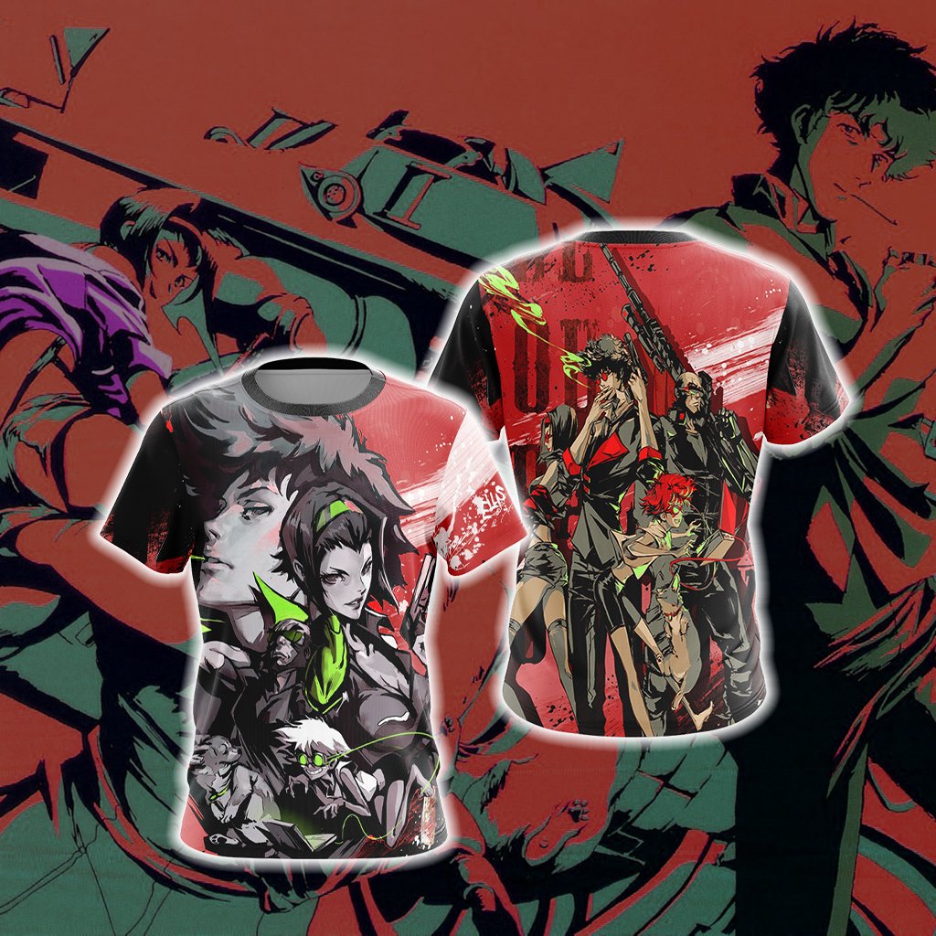 Cowboy Bebop - New Unisex 3D T-shirt T-shirt