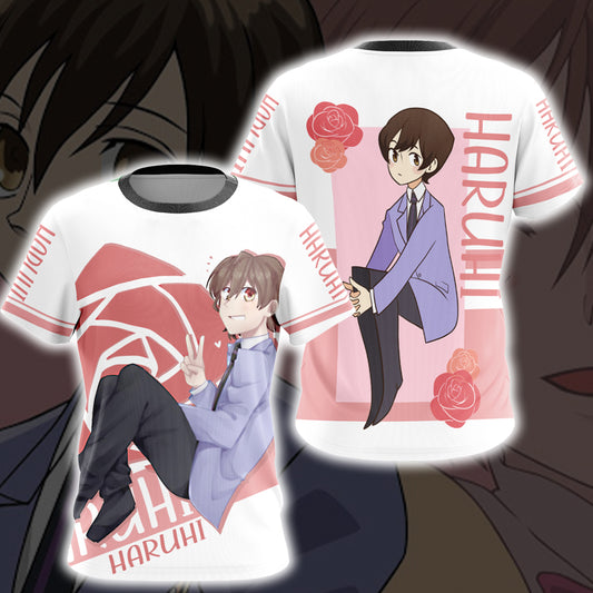 Ouran Highschool Host Club - Haruhi Unisex 3D T-shirt