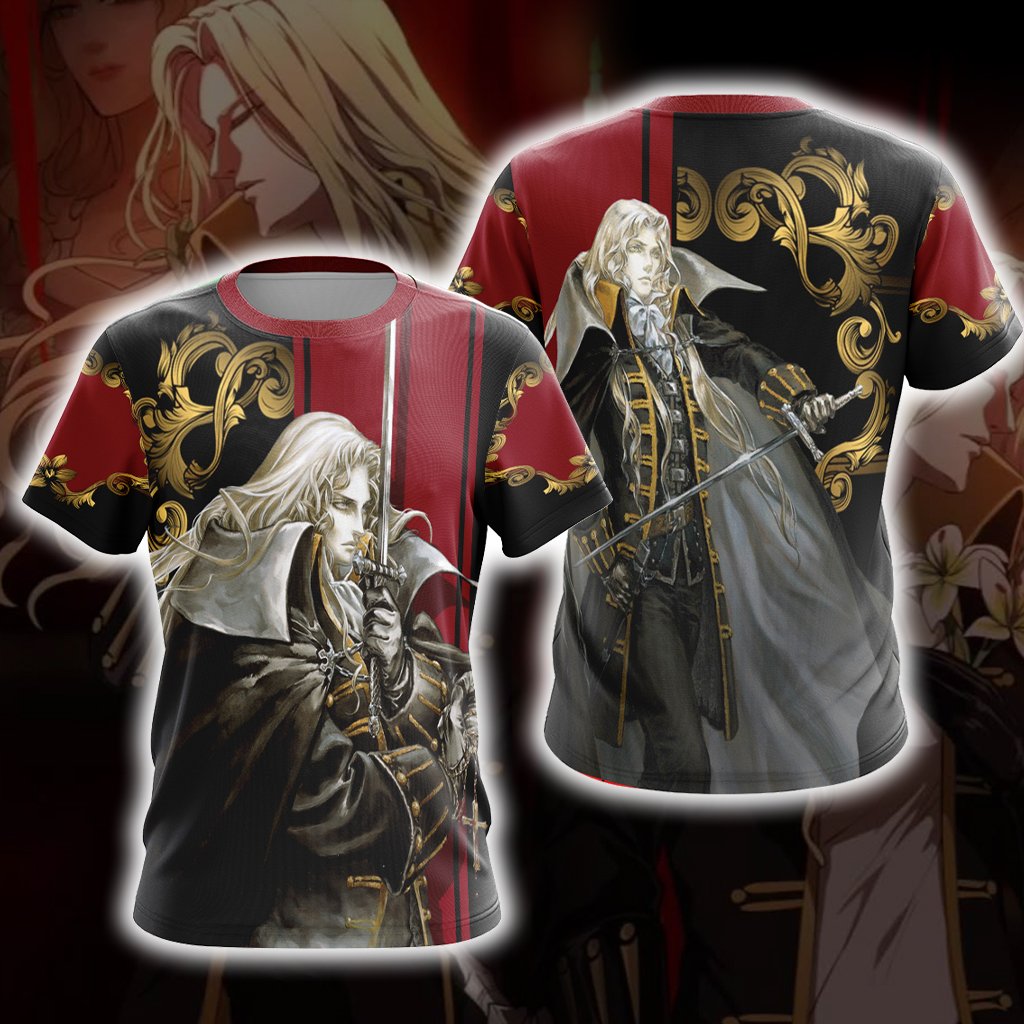 Castlevania - Alucard Unisex 3D T-shirt T-shirt