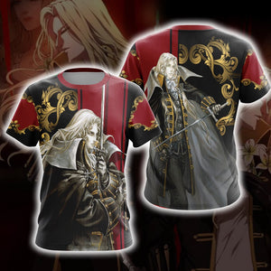 Castlevania - Alucard Unisex 3D T-shirt