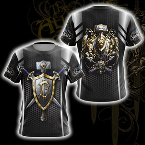 World Of Warcraft - For the Alliance New Look Unisex 3D T-shirt