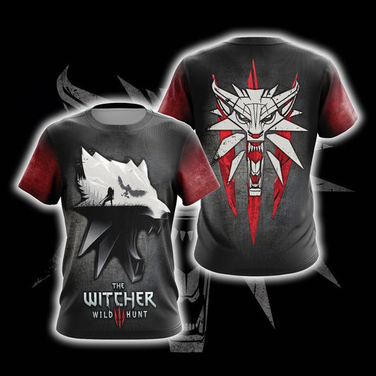The Witcher 3 Wild Hunt Unisex 3D T-shirt T-shirt