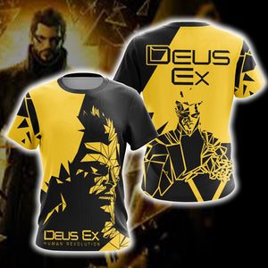 Deus Ex: Human Revolution Unisex 3D T-shirt