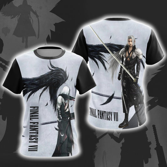 Final Fantasy 7 Sephiroth Unisex 3D T-shirt T-shirt