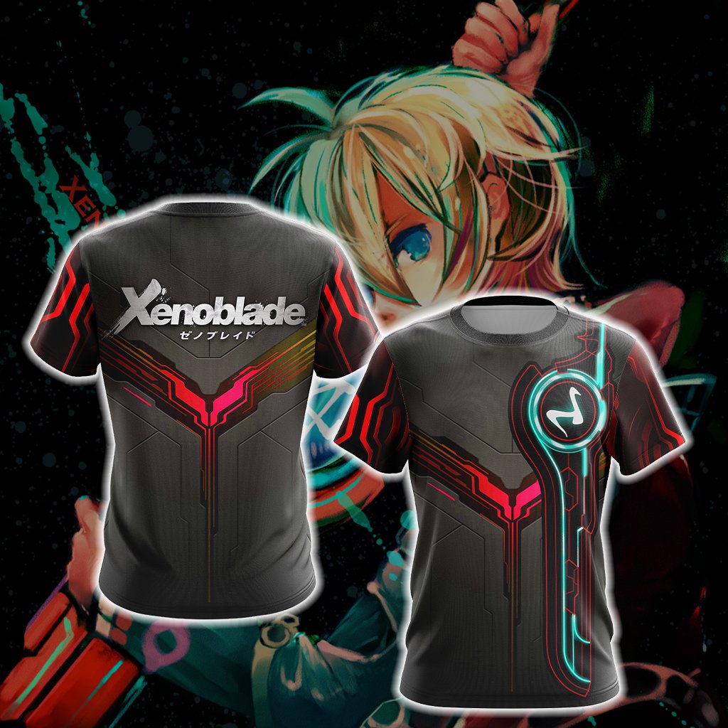 Xenoblade Chronicles - Monado New Look Unisex 3D T-shirt