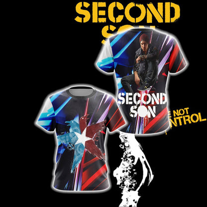 Infamous: Second Son Unisex 3D T-shirt T-shirt