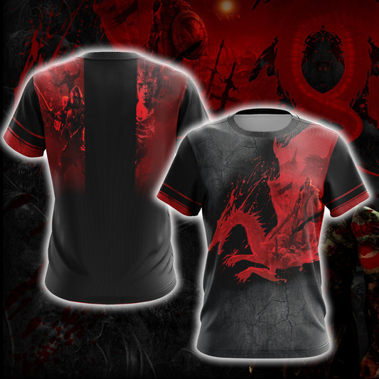 Dragon Age Origins Unisex 3D T-shirt