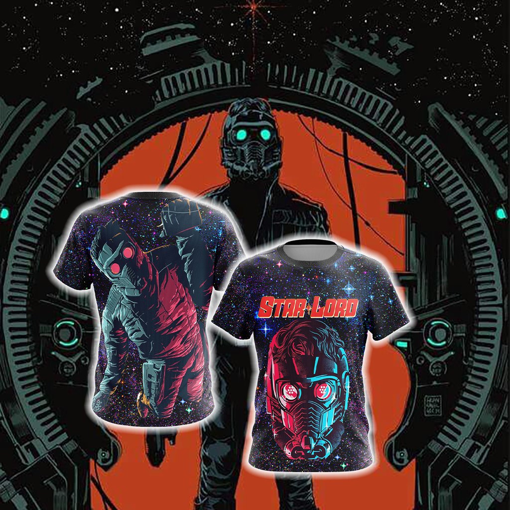 Guardians Of The Galaxy - Starlord Unisex 3D T-shirt