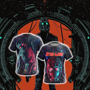 Guardians Of The Galaxy - Starlord Unisex 3D T-shirt