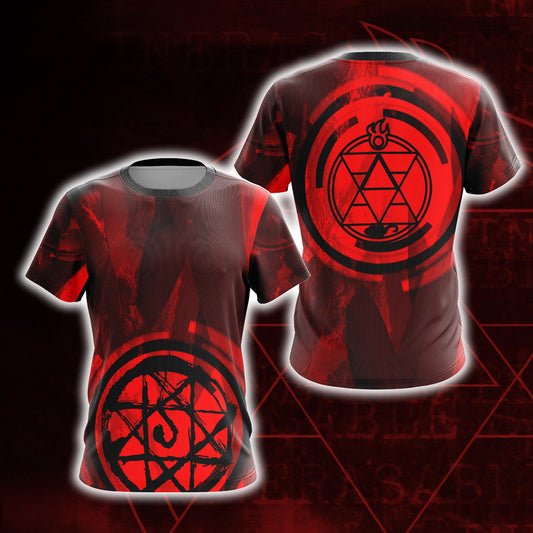 Fullmetal Alchemist - Roy Mustang New Look Unisex 3D T-shirt T-shirt