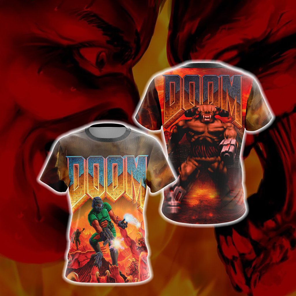 Doom New Version 1 Unisex 3D T-shirt T-shirt