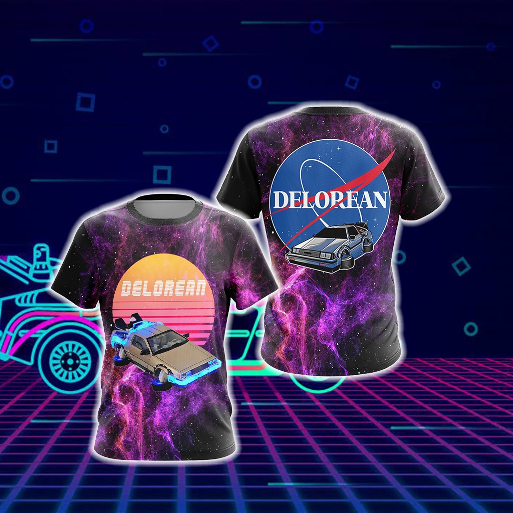 Delorean Space Unisex 3D T-shirt