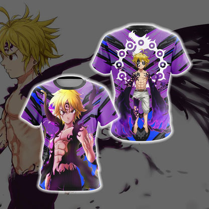 The Seven Deadly Sins - Meliodas Unisex 3D T-shirt T-shirt