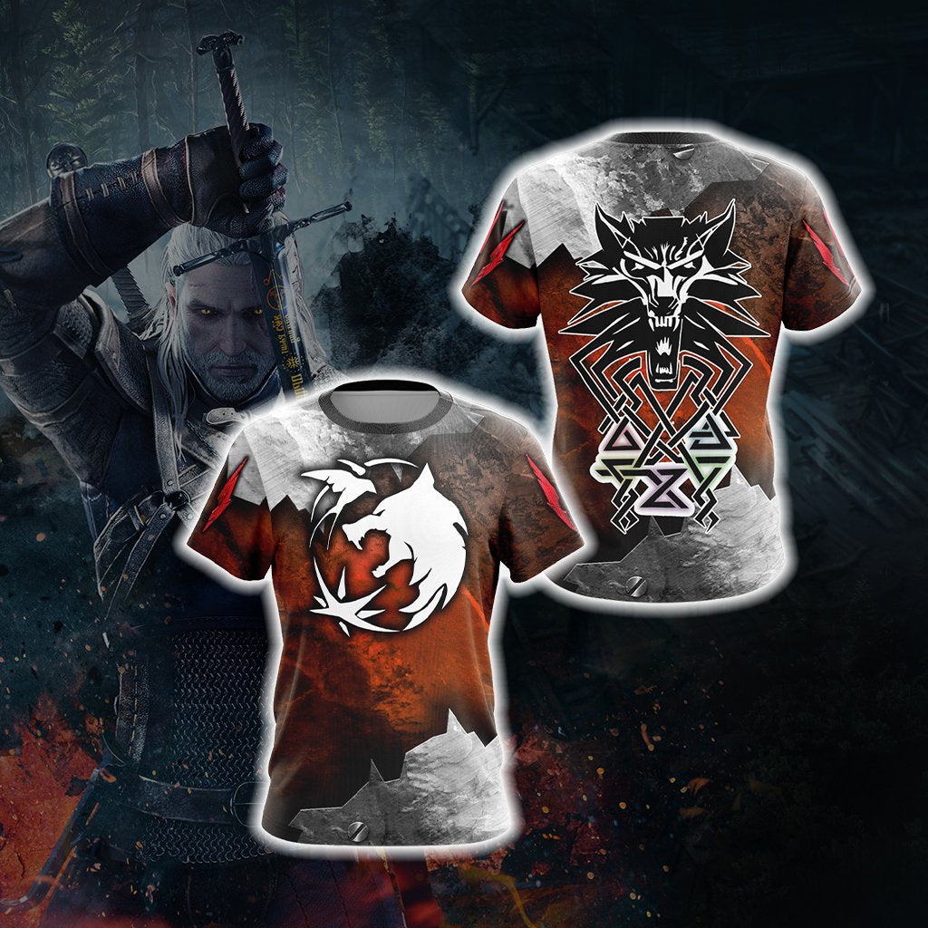 The Witcher Symbol Unisex 3D T-shirt T-shirt