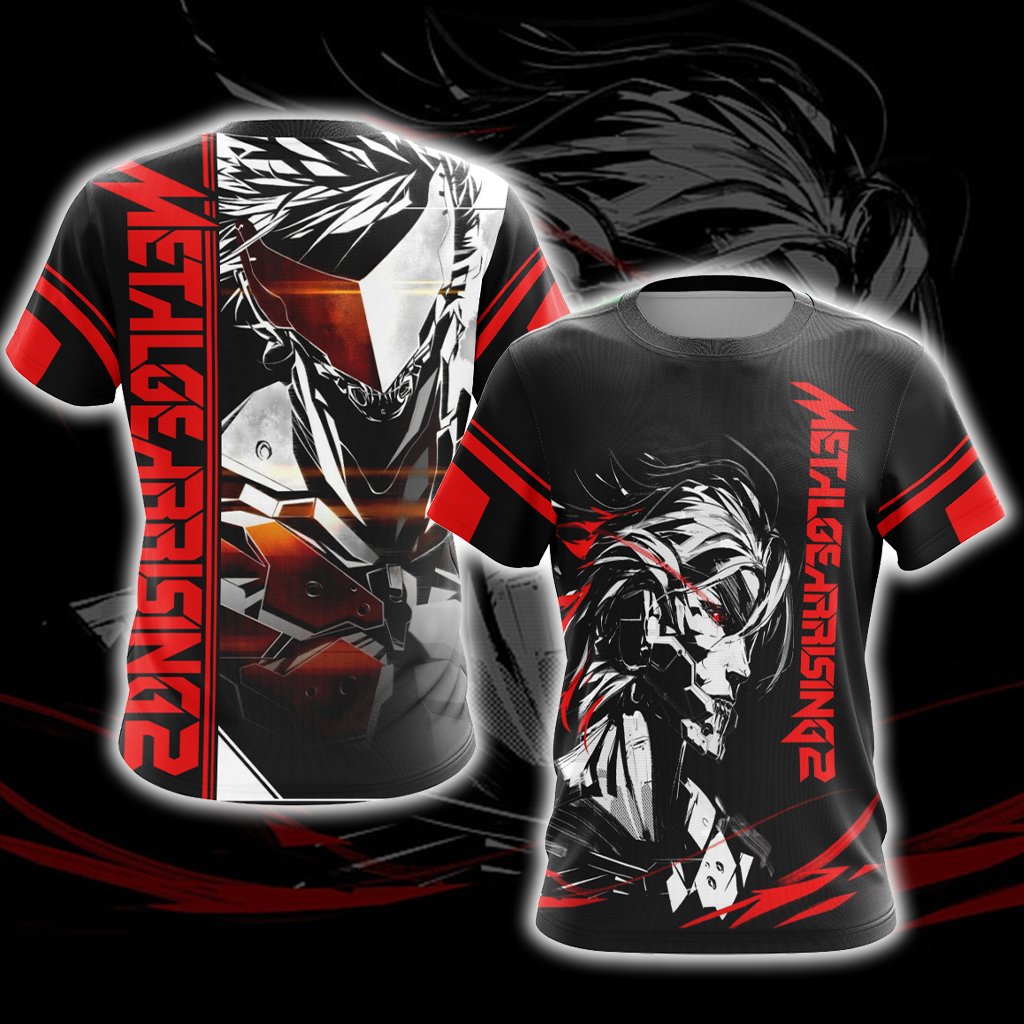 Metal Gear Rising Revengeance Unisex 3D T-shirt T-shirt