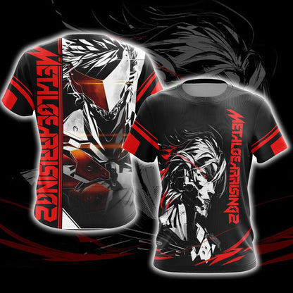 Metal Gear Rising Revengeance Unisex 3D T-shirt T-shirt
