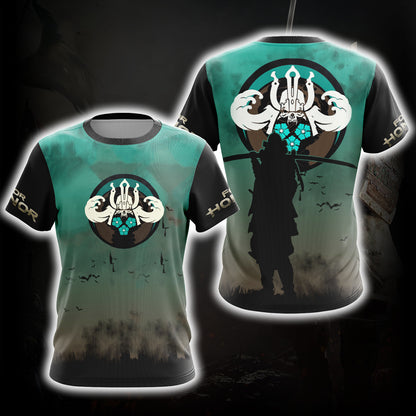 For Honor - Samurai New Look Unisex 3D T-shirt T-shirt