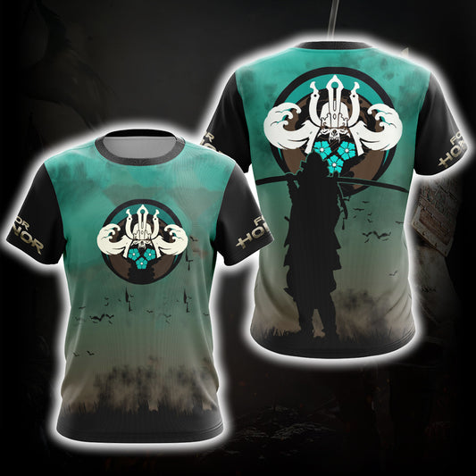 For Honor - Samurai New Look Unisex 3D T-shirt T-shirt