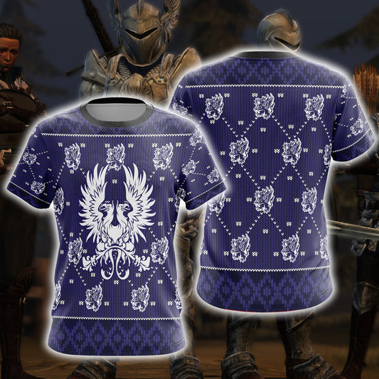 Dragon Age - Grey Wardens Unisex 3D T-shirt